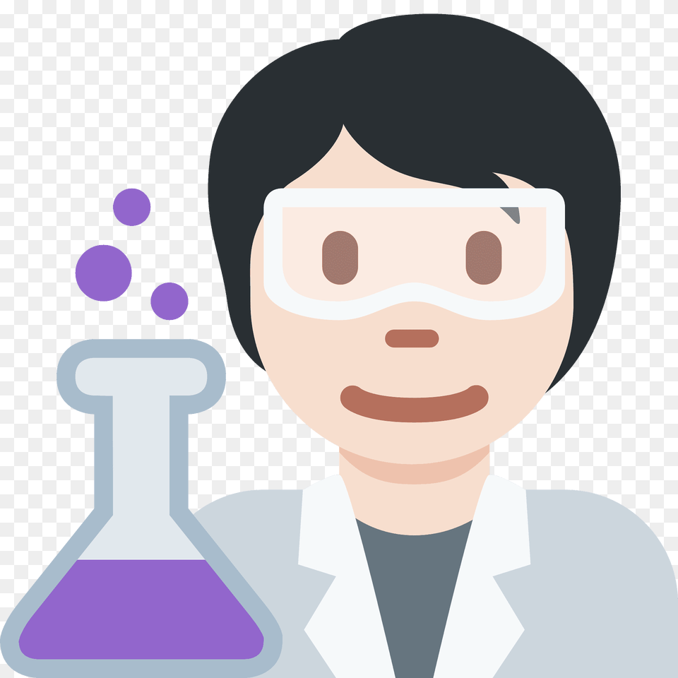 Scientist Emoji Clipart, Clothing, Coat, Lab Coat, Photography Free Png