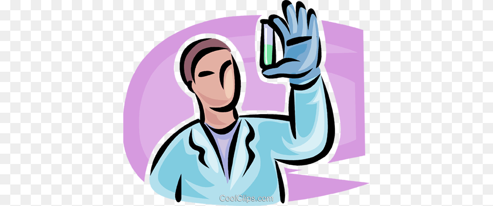 Scientist Looking, Glove, Clothing, Coat, Photography Free Png