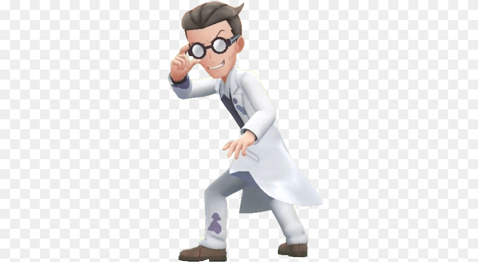 Scientist Trainer Class Bulbapedia The Communitydriven Pokemon Researcher, Baby, Person, Cartoon, Face Png Image