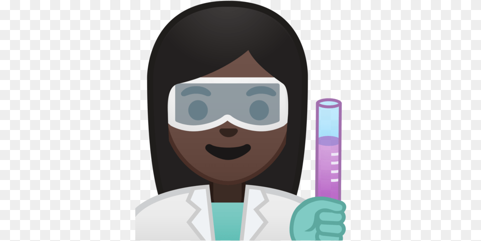 Scientist Transparent Background Black Woman Scientist Icon, Clothing, Coat, Lab Coat, Accessories Free Png Download