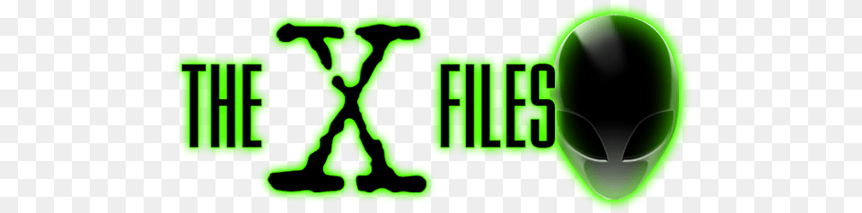 Scifimoviezone X Files Logo, Green, Light Free Transparent Png