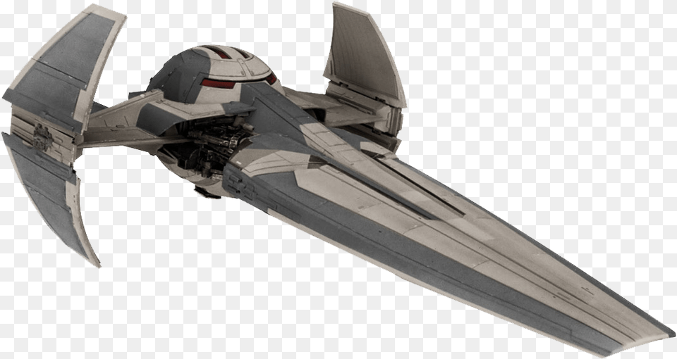 Scimitar Darth Maul Spaceship, Aircraft, Airplane, Transportation, Vehicle Png Image