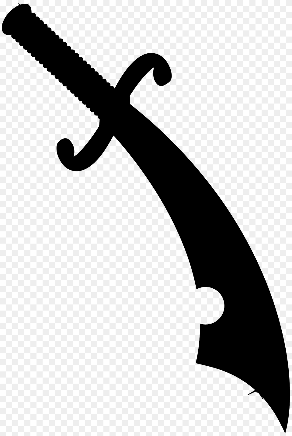 Scimitar Silhouette, Blade, Dagger, Knife, Sword Free Png Download