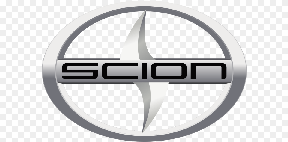 Scion Logo 2003 Transparent Scion Logo, Emblem, Symbol, Disk Png Image