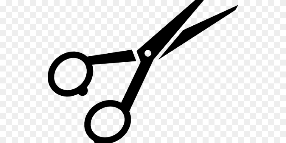 Scissor Clipart Sewing Tool, Gray Png
