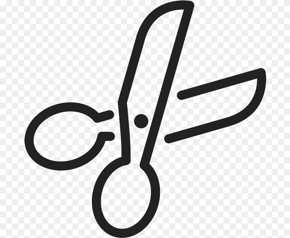 Scissor Icon Rubber Stamp, Scissors, Blade, Shears, Weapon Free Png