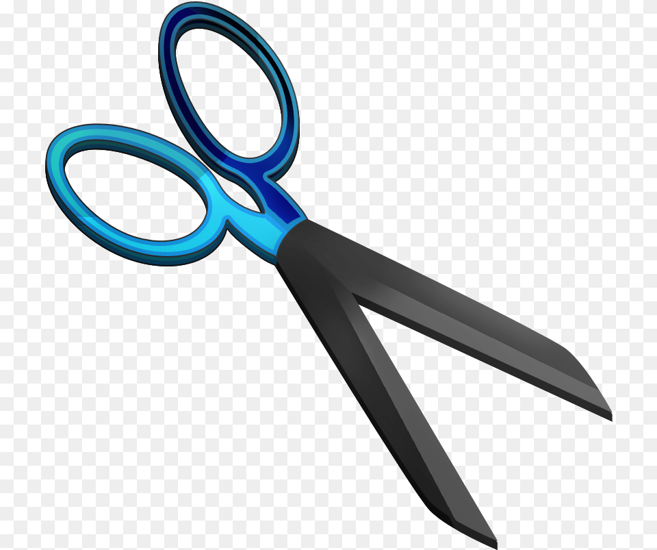 Scissor Transparent Scissors Clipart, Blade, Shears, Weapon Free Png Download