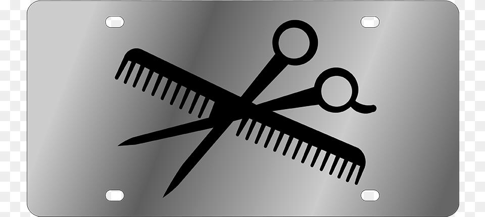 Scissors Amp Comb, Gun, Weapon Free Png