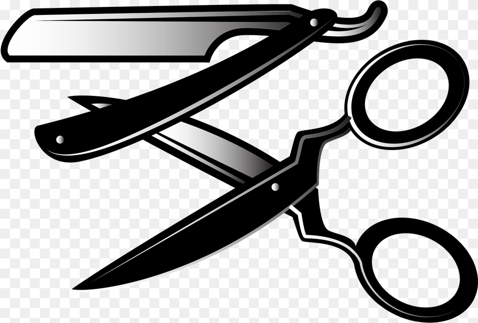 Scissors And Razor Clipart, Blade, Weapon, Shears, Dagger Free Png