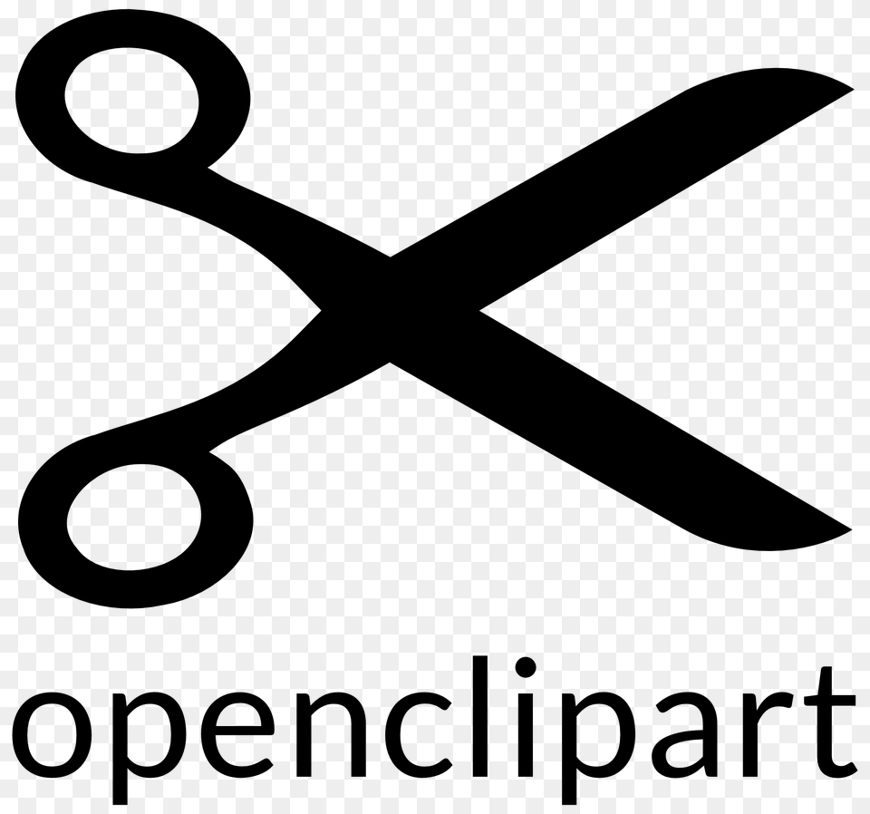 Scissors Black And White, Appliance, Ceiling Fan, Device, Electrical Device Free Png