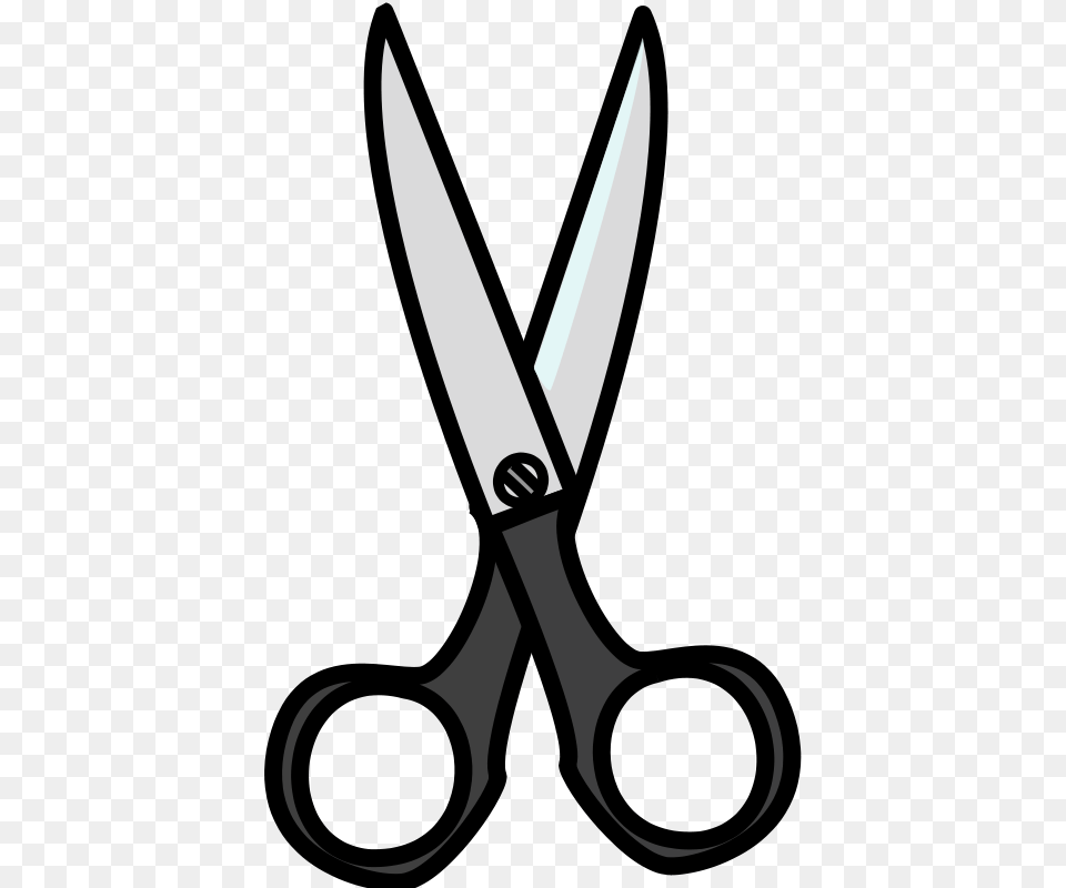 Scissors Clip Art Dotted Line, Blade, Shears, Weapon Png