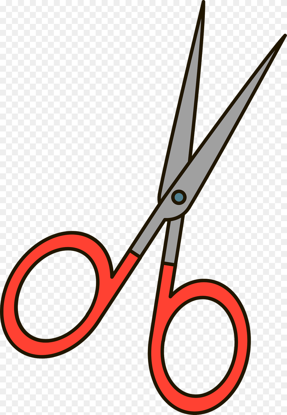 Scissors Clipart, Blade, Shears, Weapon, Bow Png Image