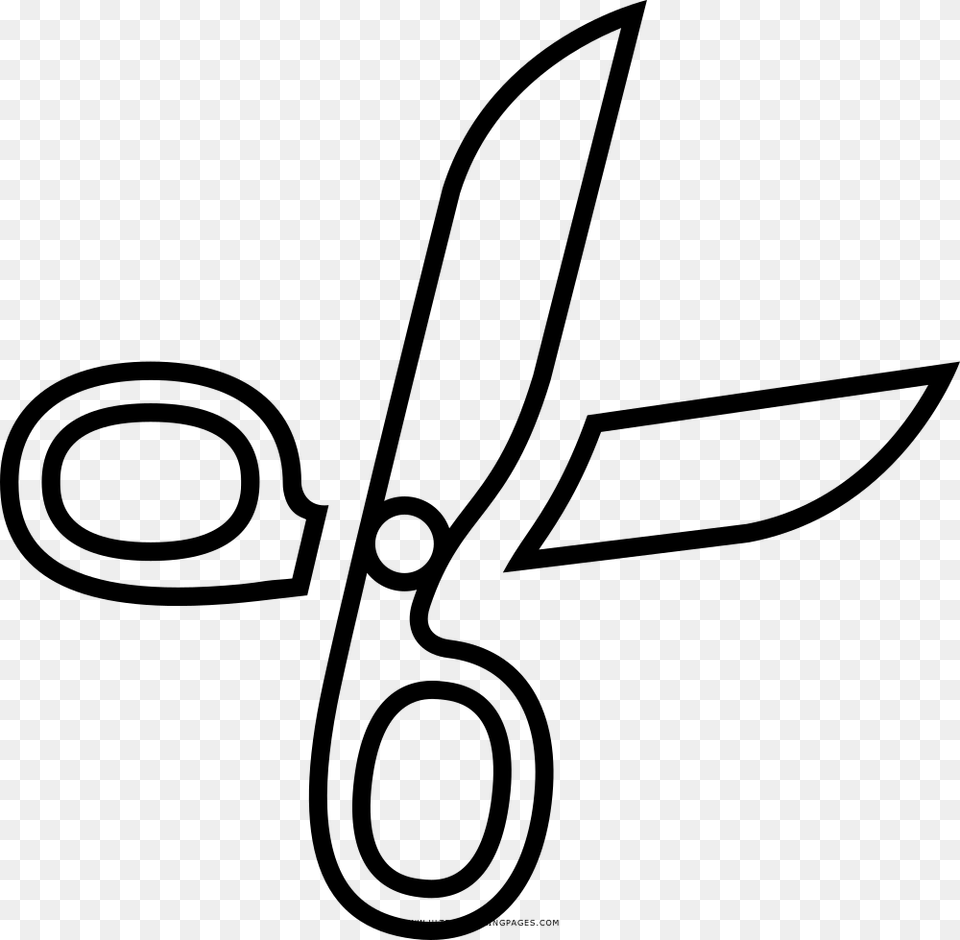 Scissors Clipart Fashion, Gray Free Png Download