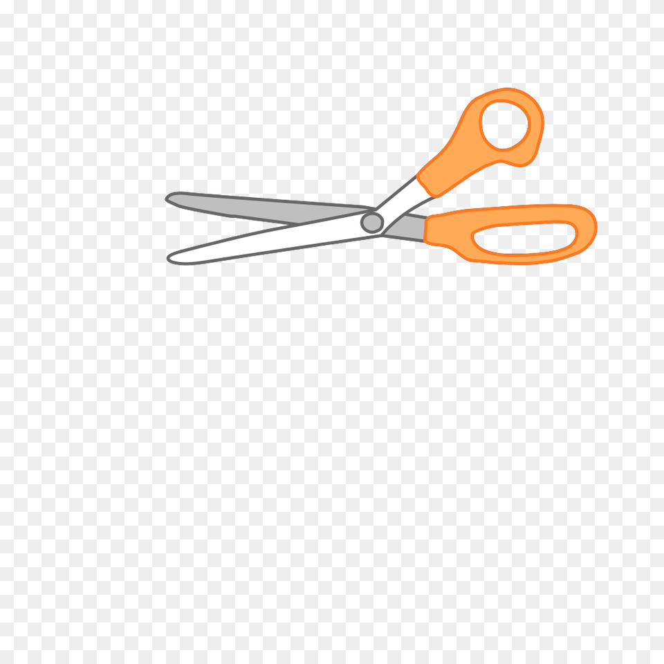 Scissors Clipart Scissor Image 1 Orange Scissors Clipart, Blade, Shears, Weapon Free Png