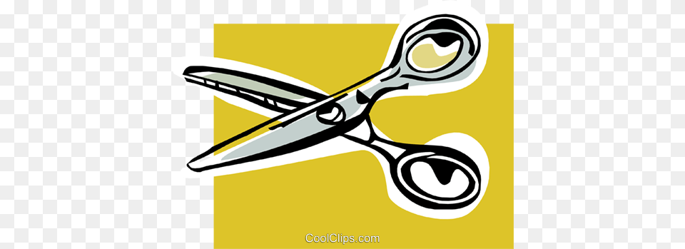 Scissors Concept Royalty Vector Clip Art Illustration, Blade, Shears, Weapon Free Png Download