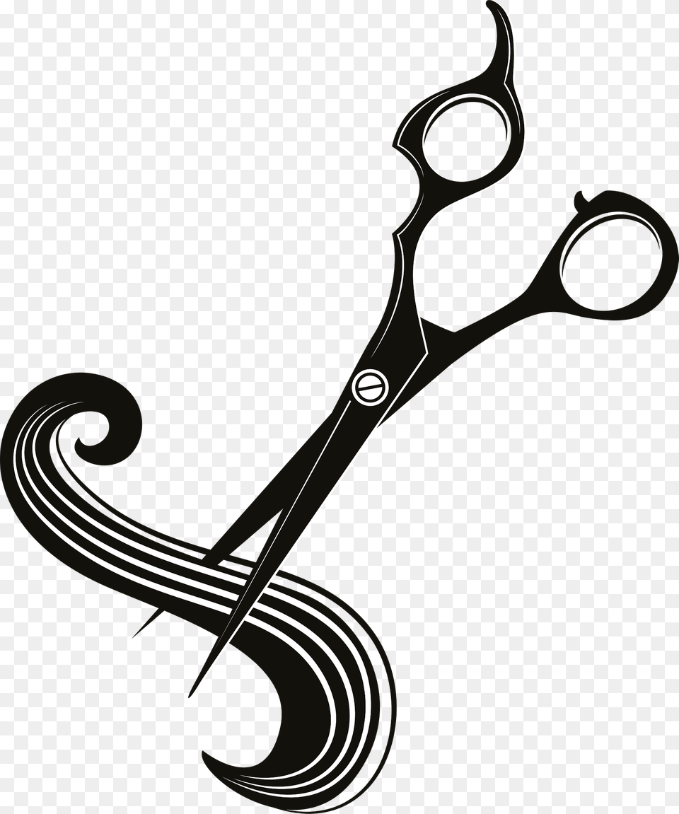Scissors Cut Hair Clipart, Blade, Weapon, Shears, Bow Free Png