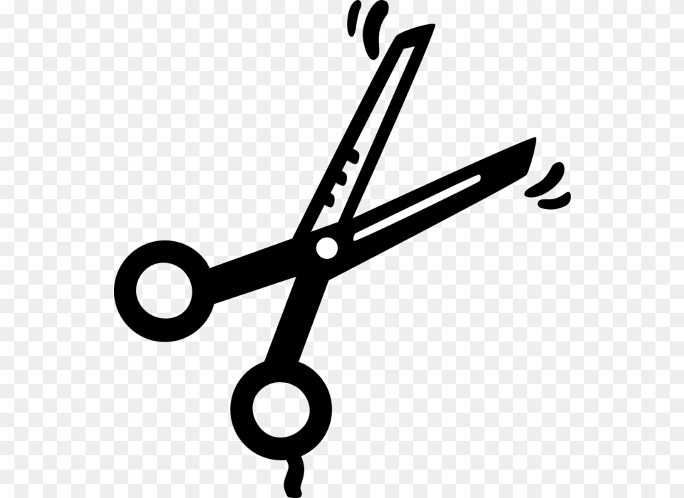 Scissors For Cutting Vector Image Illustration Of Tesoura Clip Art, Blade, Dagger, Knife, Weapon Png