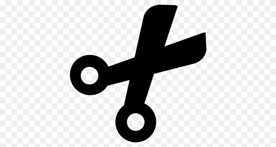 Scissors Icon And Vector For Download, Gray Free Transparent Png