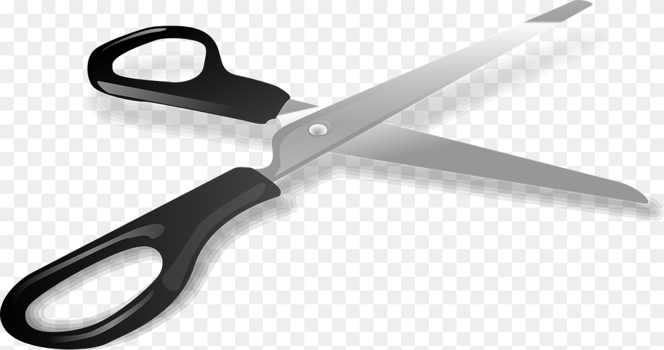 Scissors Office Tool Picture Tesoura Transparente, Blade, Shears, Weapon, Dagger Free Png Download