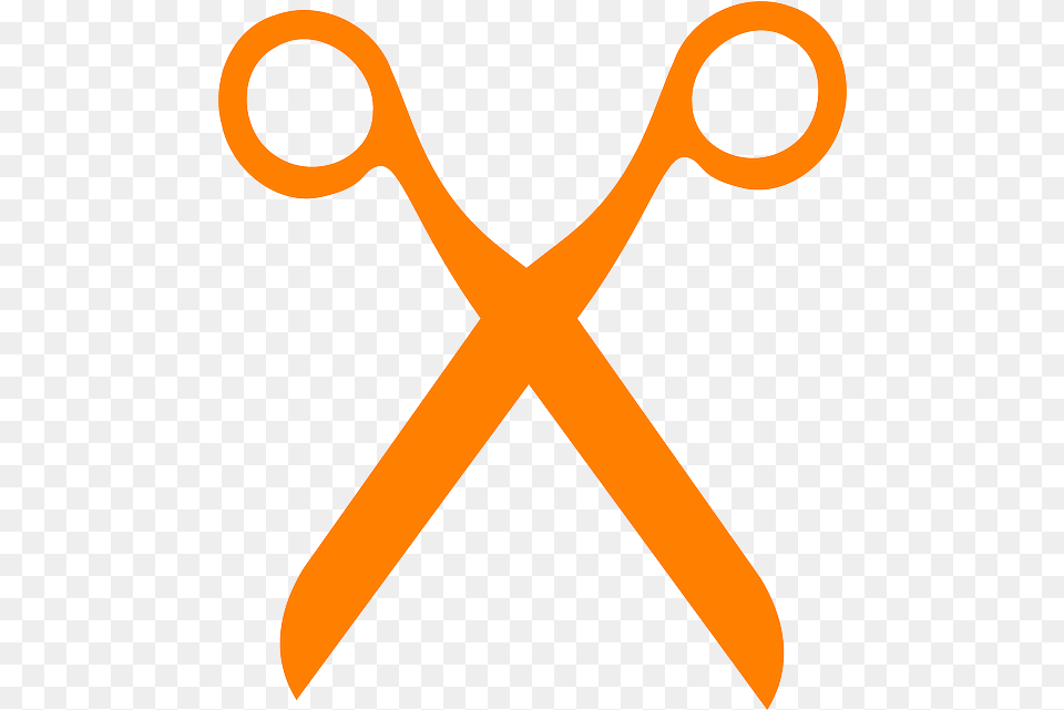 Scissors Orange Cut Vector Graphic On Pixabay Scissors Icon, Person Free Transparent Png