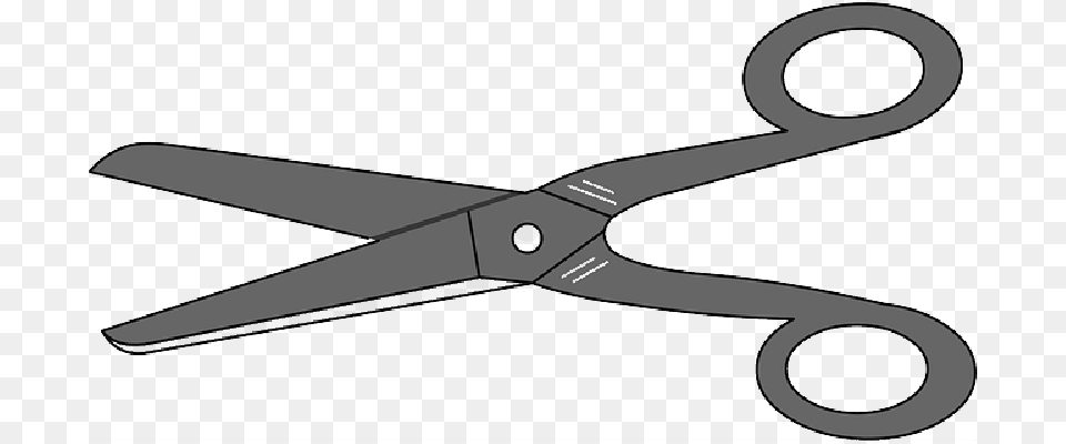 Scissors Paper Office Barber Hair Cut Cutting Cartoon Scissors, Blade, Shears, Weapon, Appliance Png Image