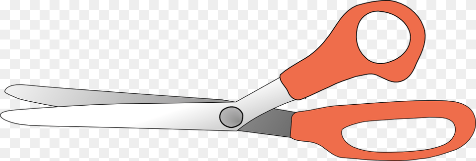 Scissors Slightly Open Scissors Clip Art, Blade, Shears, Weapon, Smoke Pipe Free Png