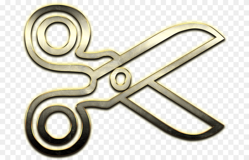 Scissors Steel Metal Icon Stainless Craft Cutting Ikonki Metallicheskie, Accessories, Symbol, Gun, Hair Slide Png Image
