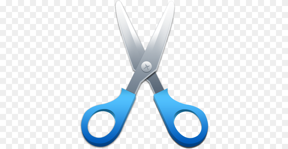 Scissors Transparent Background Blue Scissor, Blade, Shears, Weapon, Dagger Png Image