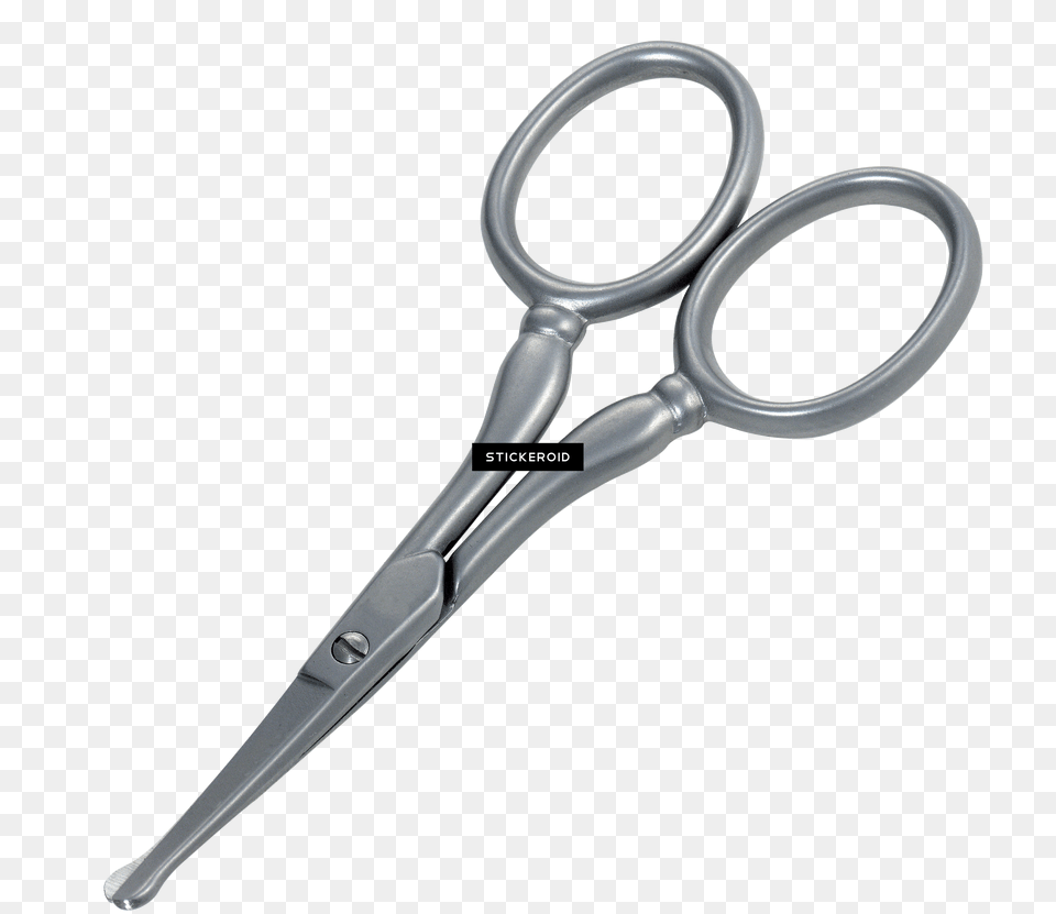 Scissors Tweezerman His Scissors Facial Hair, Blade, Shears, Weapon Png