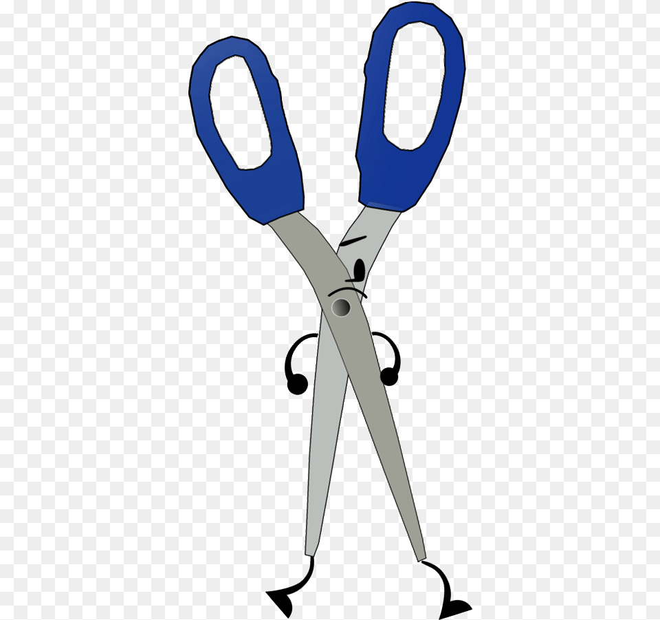 Scissors Wiki Pose Bfdi Scissors, Blade, Shears, Weapon, Dagger Free Transparent Png