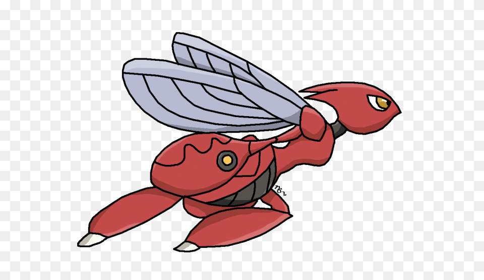 Scizor Fanart, Animal, Bee, Insect, Invertebrate Free Png