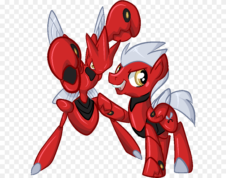 Scizor Ponify Pokemon, Book, Comics, Publication, Baby Free Png Download