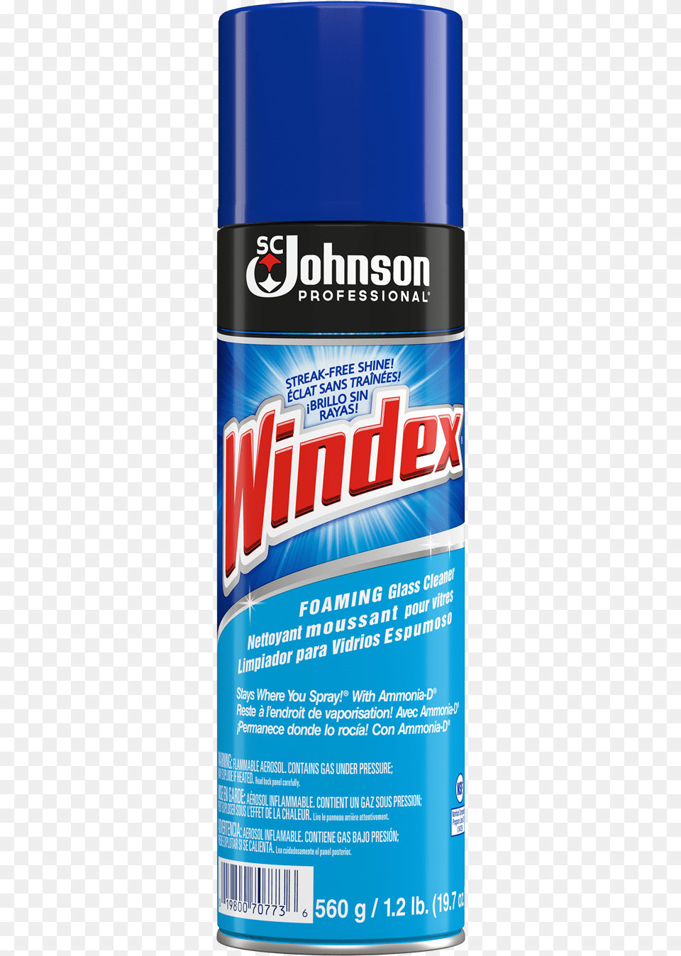 Scjp Windex Products Windex Foaming Glass Cleaner, Tin, Can Free Png