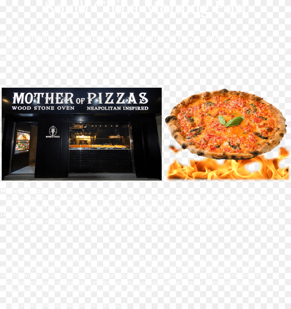 Scmp Newspaper Quiche, Advertisement, Poster, Food, Pizza Free Png