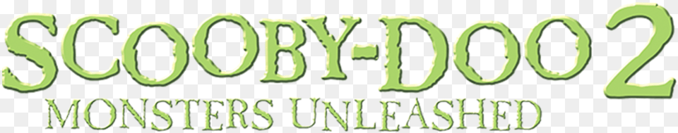 Scooby Doo 2002, Green, Logo, Text Png Image