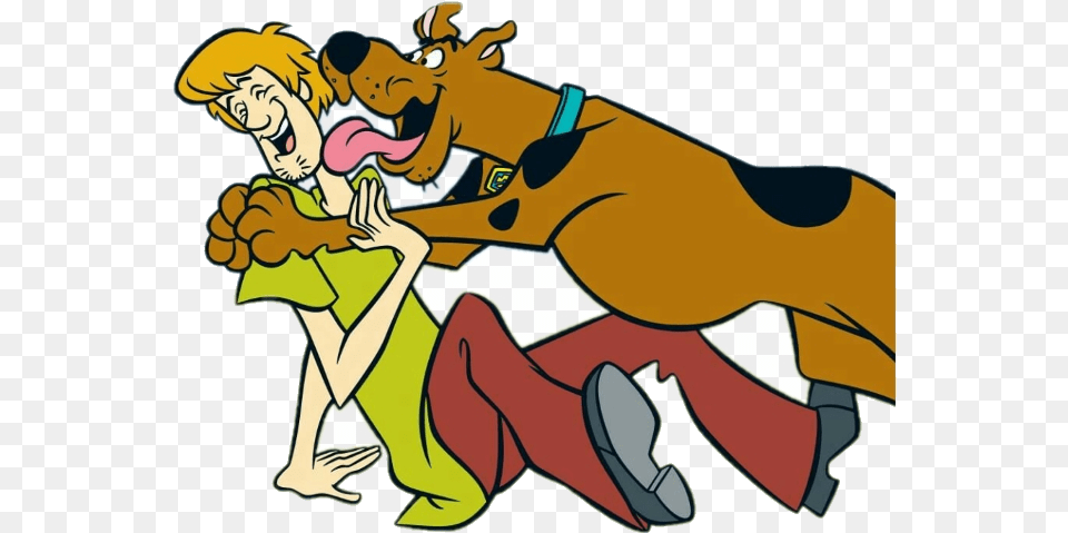 Scooby Doo And Shaggy Hug Clipart Scooby Doo And Shaggy Clipart, Cartoon, Baby, Person Free Png Download