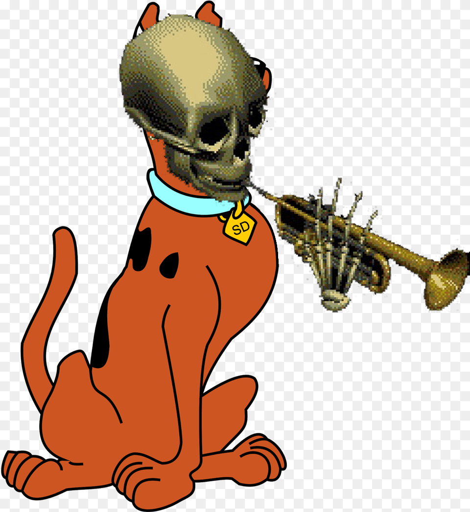 Scooby Doo Bi Doo, Baby, Person, Musical Instrument, Brass Section Free Png