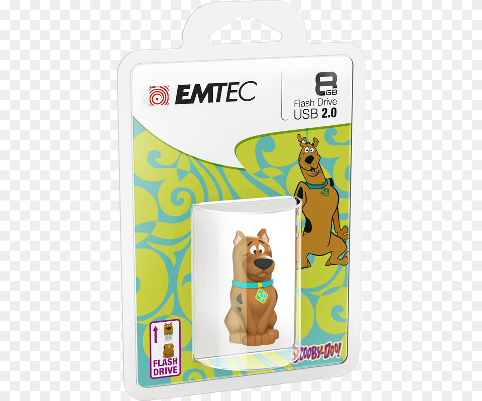 Scooby Doo Cardboard 8gb Usb Scooby Doo Emtec, Animal, Canine, Dog, Mammal Free Png Download
