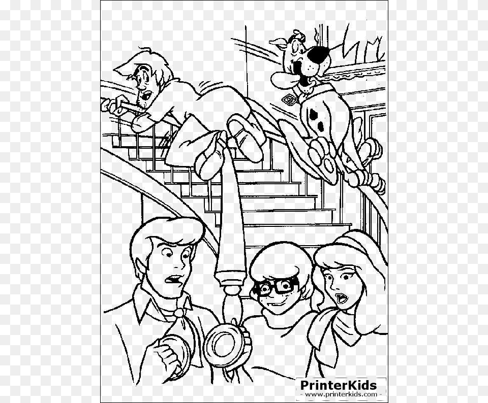 Scooby Doo Coloring Pages Scooby Doo Colouring Pages, Publication, Book, Comics, Architecture Free Png