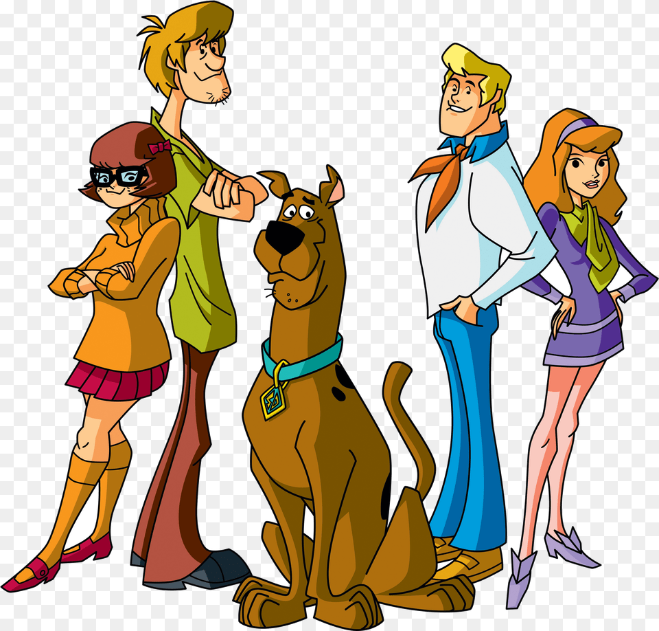 Scooby Doo Dark Clipart Free On Transparent Scooby Doo Mystery Incorporated, Book, Publication, Comics, Adult Png Image