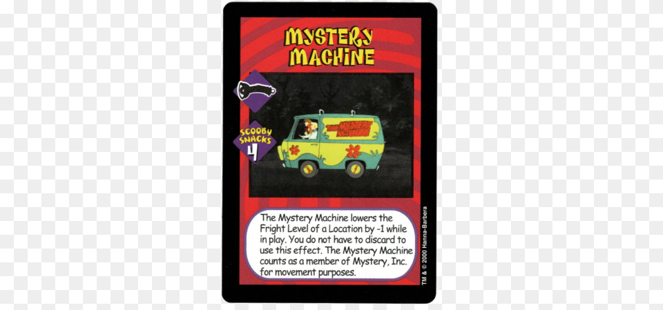 Scooby Doo Expandable Card Game Scoobypedia Fandom Car, Advertisement, Poster, Person, Transportation Png Image