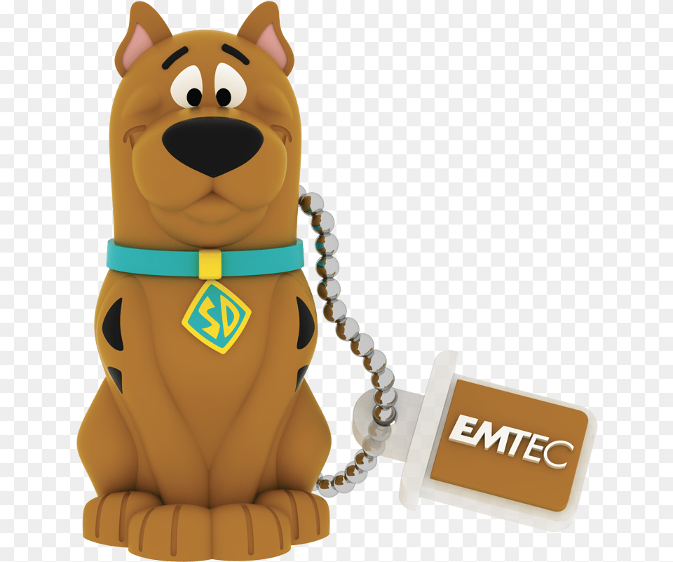 Scooby Doo Front Closed Emtec Animals Scooby Doo 8gb Usb Flash Drive, Accessories Png Image