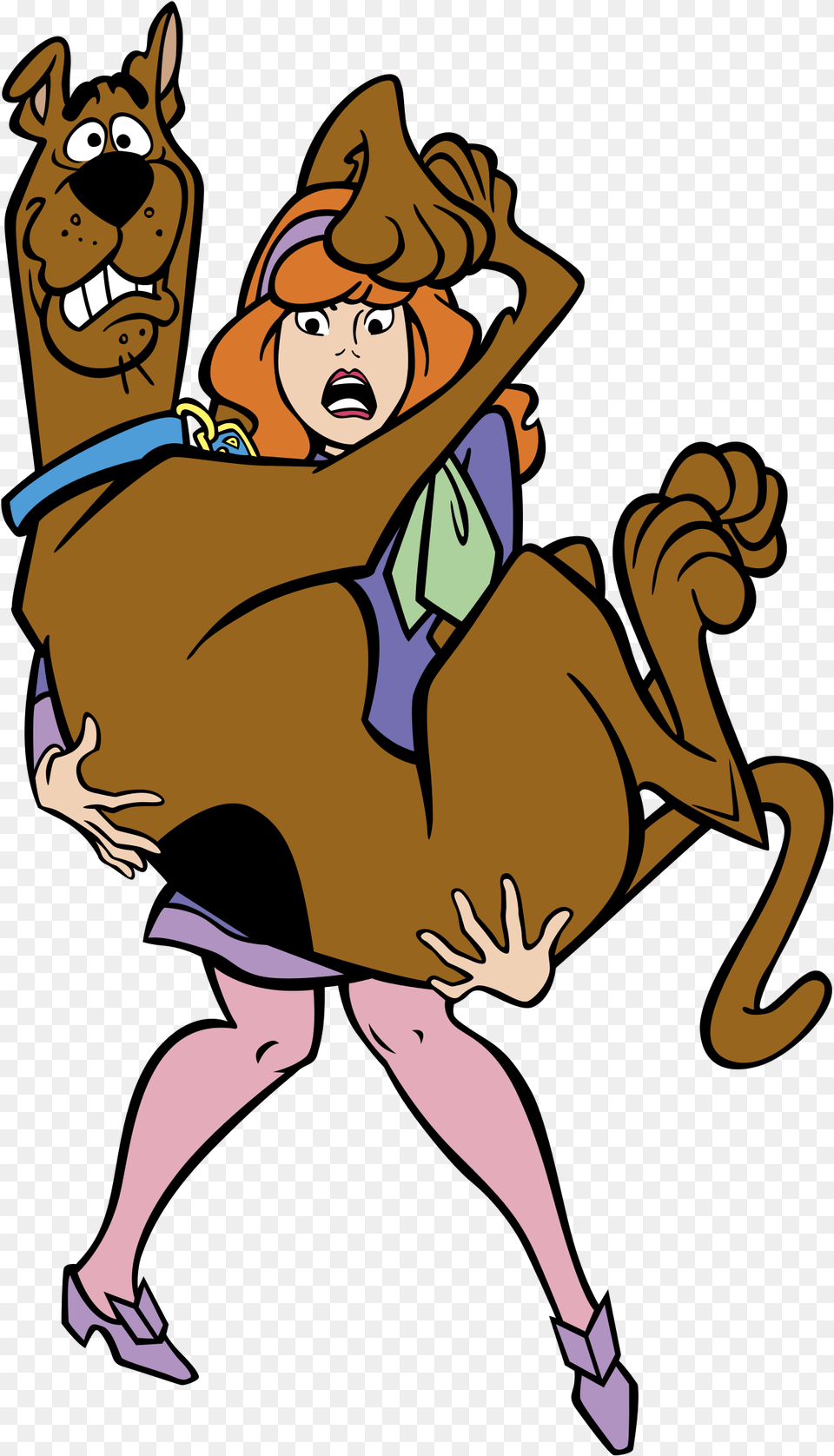 Scooby Doo Logo Transparent Scooby Doo Daphne Vector, Cartoon, Baby, Person, Face Free Png Download