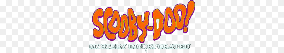 Scooby Doo Mystery Incorporated Title, Logo, Sticker, Dynamite, Text Free Transparent Png