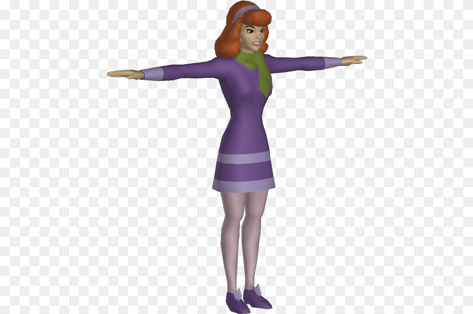 Scooby Doo Night Of 100 Frights Daphne, Adult, Sleeve, Person, Long Sleeve Png