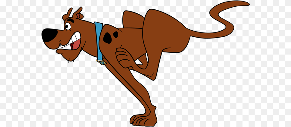 Scooby Doo Running, Cartoon, Animal, Fish, Sea Life Png Image