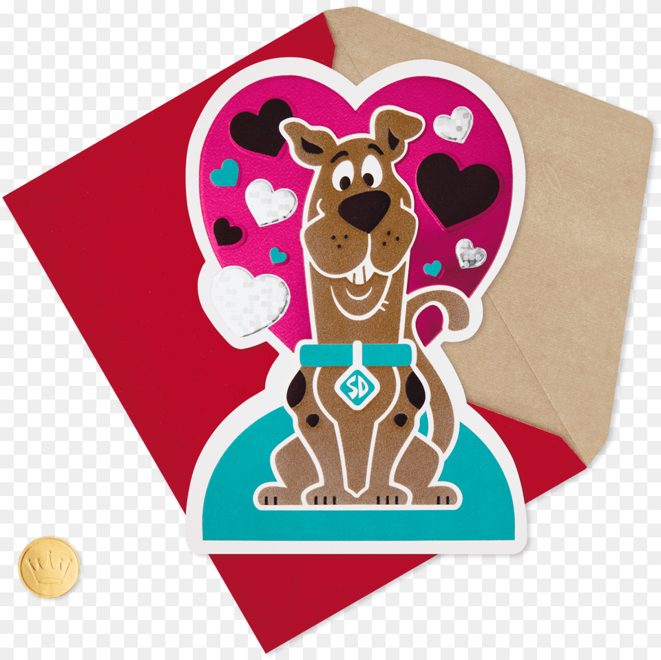 Scooby Doo Special Wish Valentine S Day Illustration, Envelope, Greeting Card, Mail, Road Sign Free Png