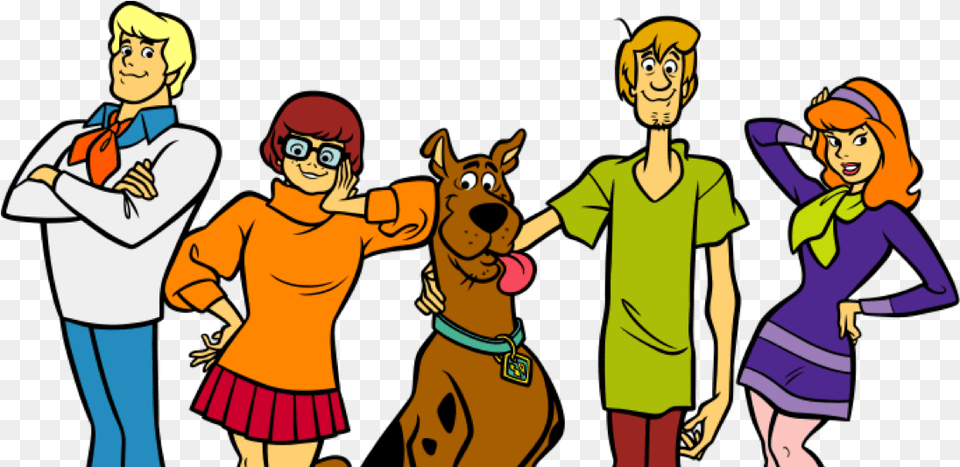 Scooby Doo The Whole Gang Cartoons Scooby Doo, Adult, Publication, Person, Female Png Image