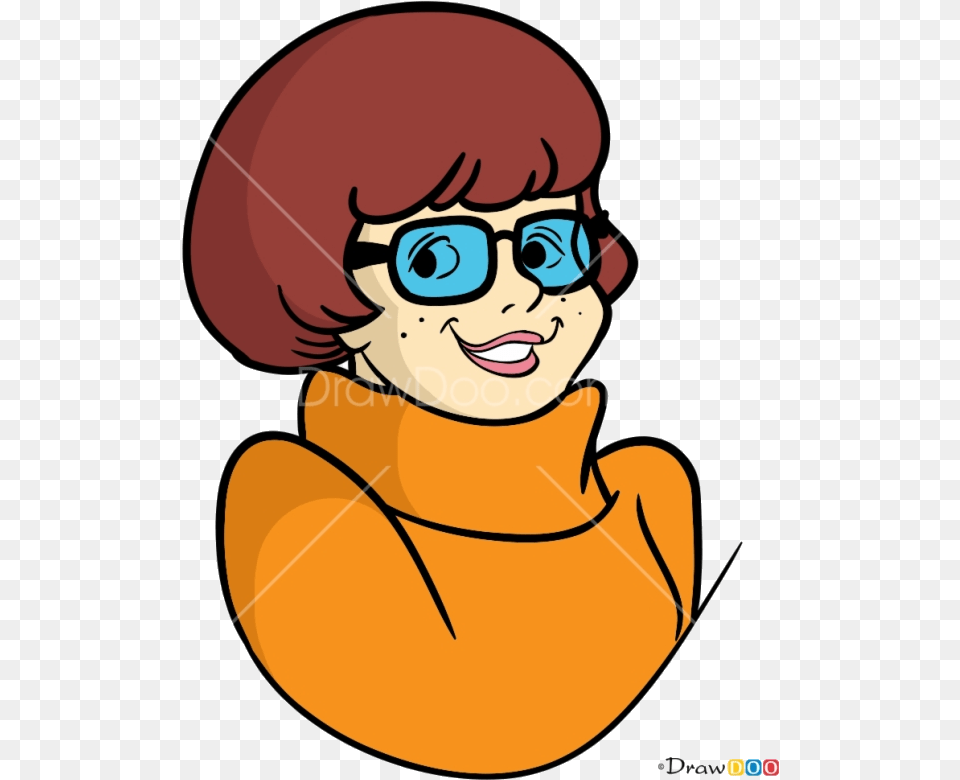 Scooby Doo Velma Drawing Clipart Transparent Velma From Scooby Doo, Photography, Baby, Person, Face Png Image