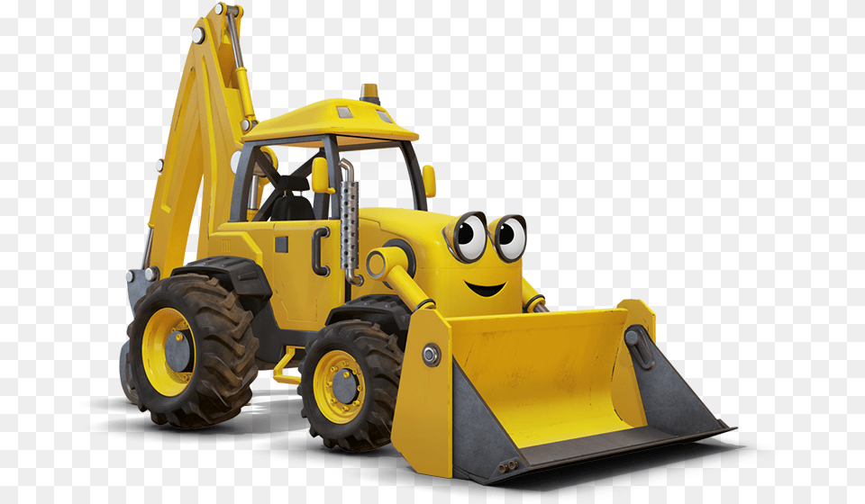Scoop Bob The Builder 2015 Scoop, Machine, Bulldozer, Wheel Free Png Download